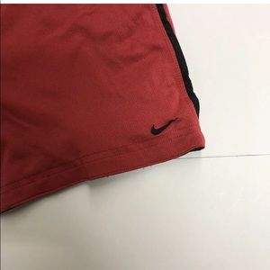 Nike Shorts - Nike Training Shorts Pink Black Stripe Size M Nike Shorts - Nike Training Shorts Pink Black Stripe Size M